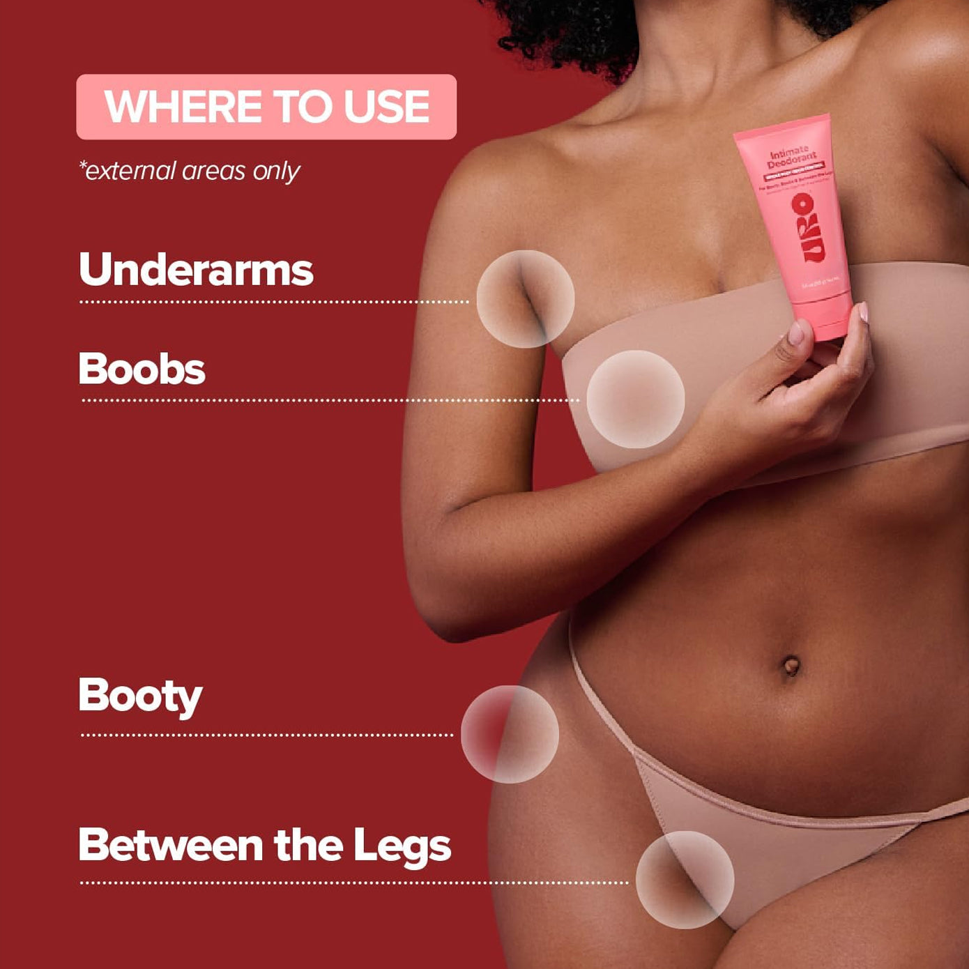 Intimate Deodorant - Whole Body Odor Control