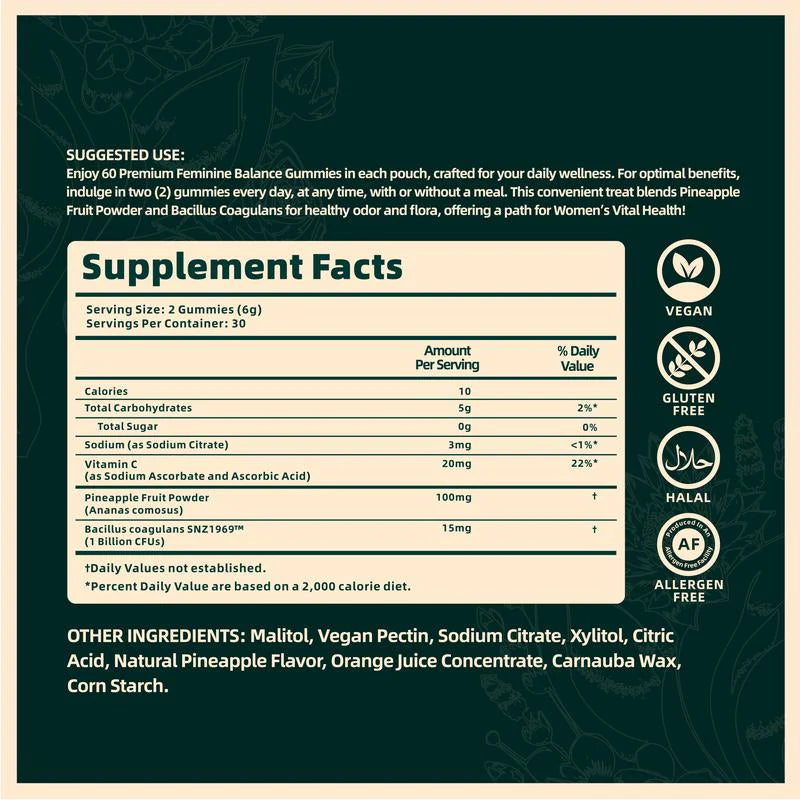 Feminine Balance Gummies - Exclusive Deal