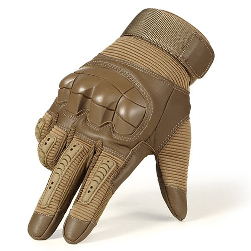 Touchscreen Leather Motorcycle Gloves