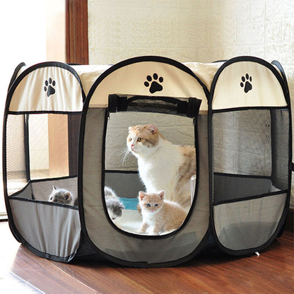 Dog Training & Exercise Foldable Playpen