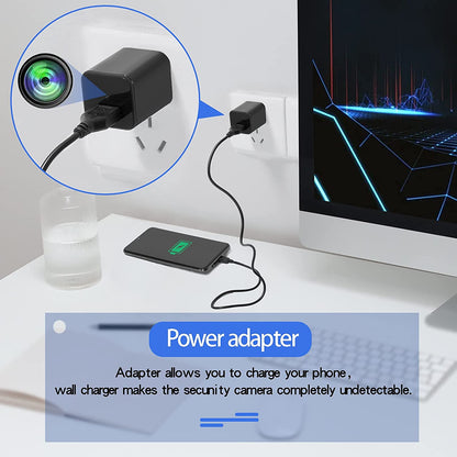 USB Charger Security Camera with Audio