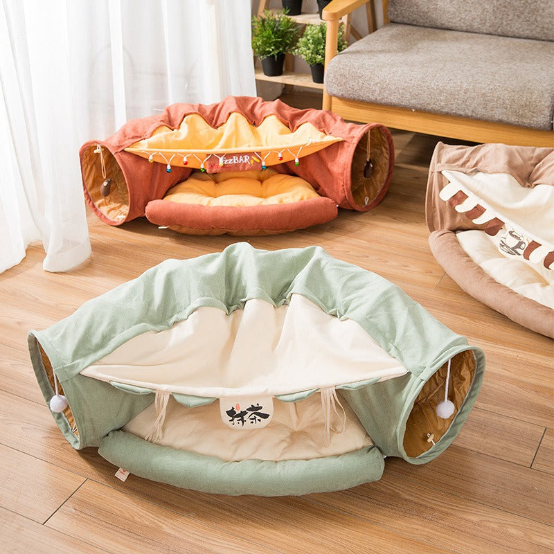 Cats Tunnel Interactive Toy/Bed